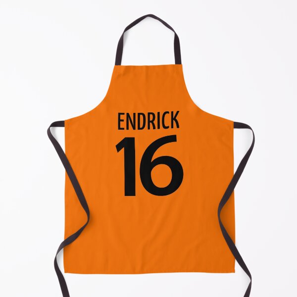 Item preview, Football Player #16 | Soccer Sports (Black Design / Orange BG) designed and sold by FilipeFerreira.