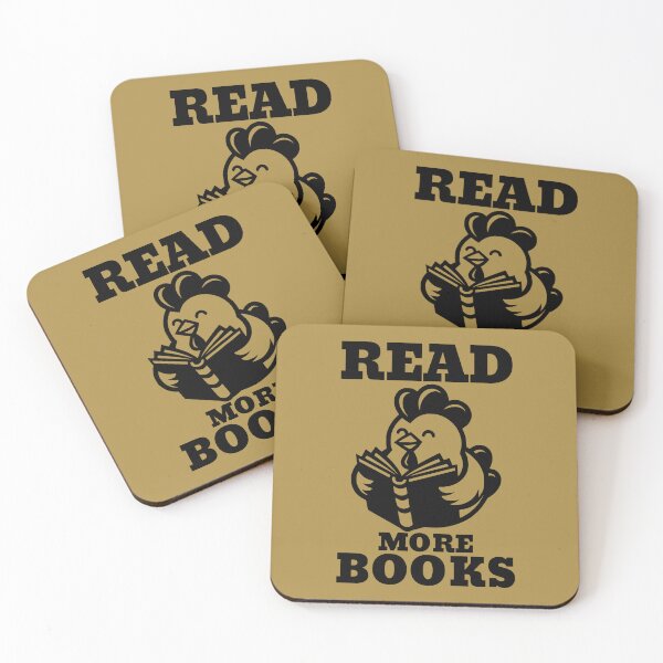 Item preview, Read More Books Reading Chicken Funny Reader Bookworm Book Lover designed and sold by KLArtzStore.