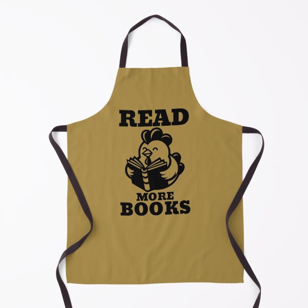 Item preview, Read More Books Reading Chicken Funny Reader Bookworm Book Lover designed and sold by KLArtzStore.