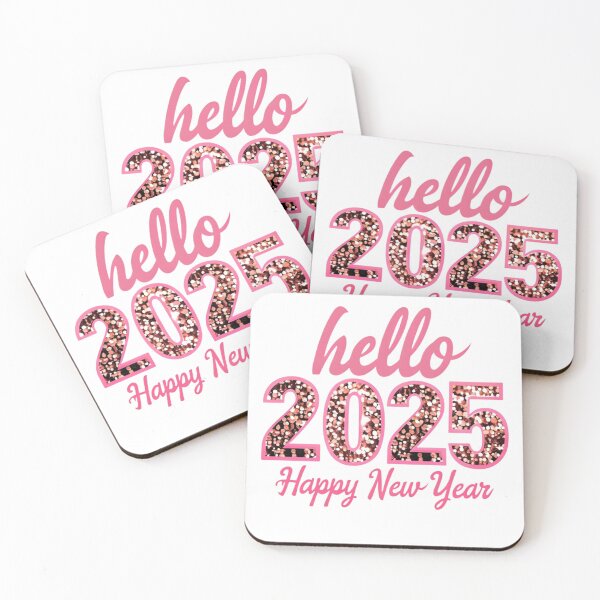 Item preview, Hello 2025, Happy New Year designed and sold by designbyjacques.