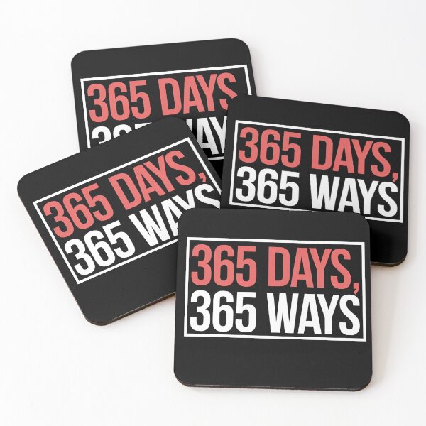 Item preview, 365 Days, 365 Ways – Bold Typography New Year Motivation designed and sold by FocusedPatterns.