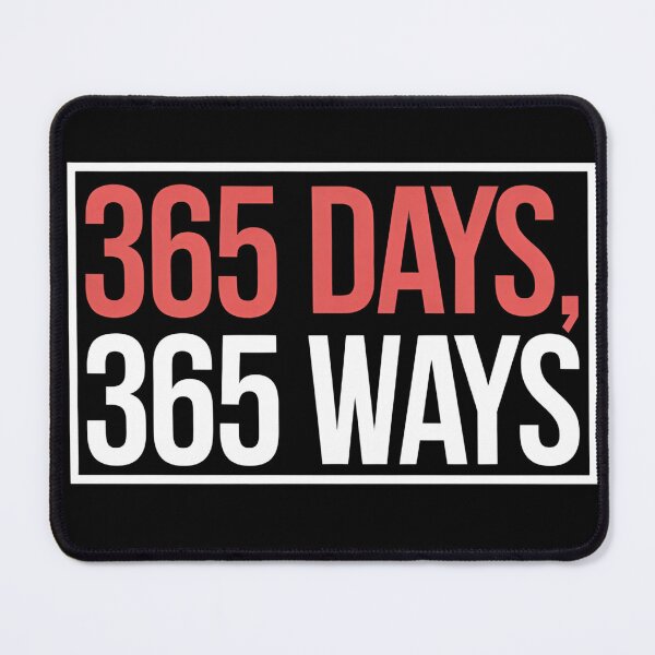 Item preview, 365 Days, 365 Ways – Bold Typography New Year Motivation designed and sold by FocusedPatterns.