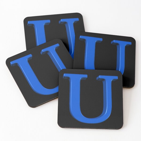 Item preview, The Letter U Dimensional Blue 5748 designed and sold by Art in My Loft.