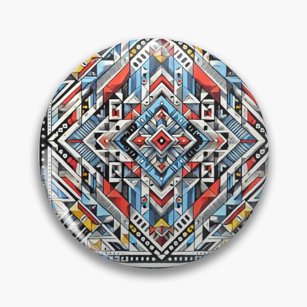 Item preview, Geometric Symphony Bandana Pattern: A Kaleidoscope of Sacred Patterns  designed and sold by Meta2Physical.