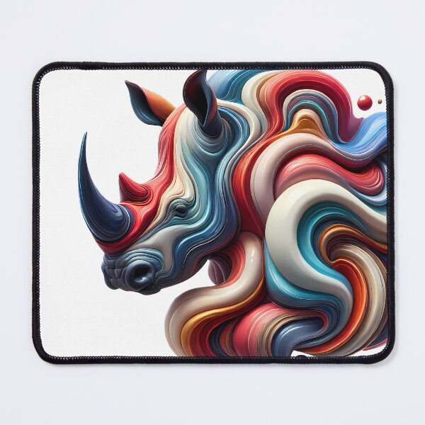 Item preview, "Fluid Rhino" designed and sold by Tecno-Art-Land.