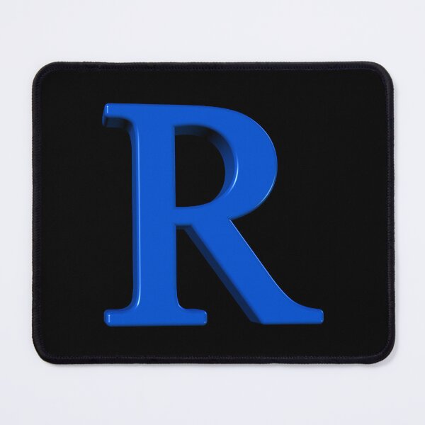 Item preview, The Letter R Dimensional Blue 5748 designed and sold by Art in My Loft.