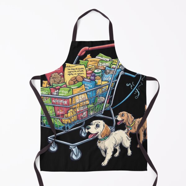 Item preview, Paw-some Shopping Spree: Cart Full of Treats designed and sold by Desireehaz.