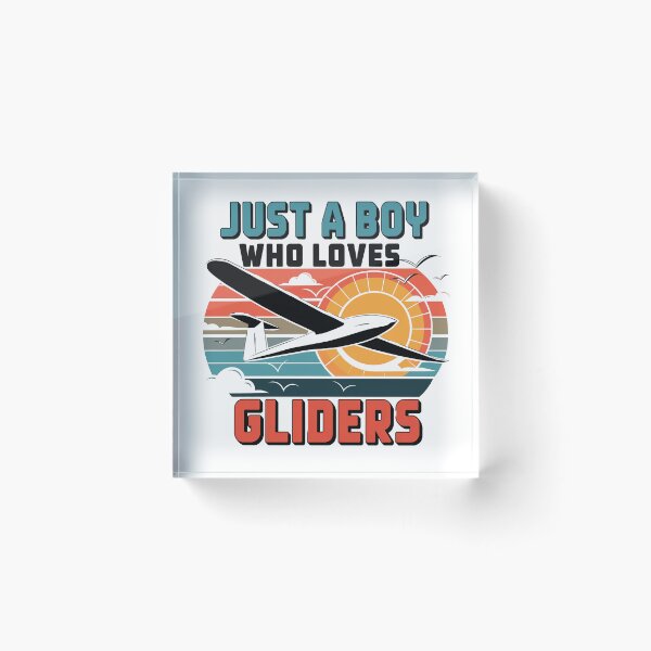 Item preview, Just A Boy Who Loves Gliders designed and sold by OskarArts.