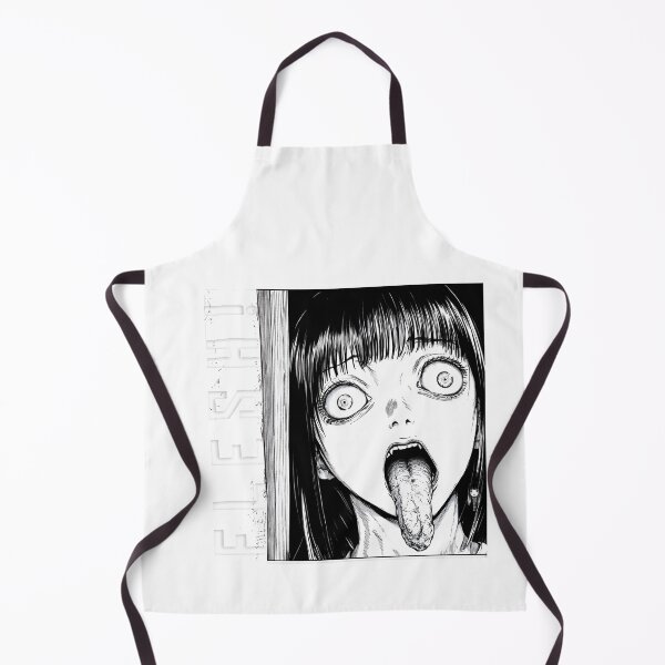 Item preview, Flesh and Desire – black and white horror manga anime girl designed and sold by ForsakenFrames.