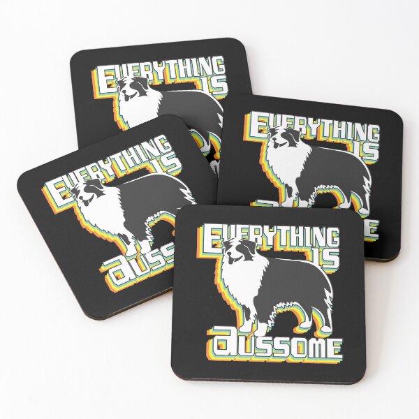 Item preview, Everything is Aussome | Australian Shepherd Aussie | NickerStickers® on Redbubble designed and sold by NickerStickers.