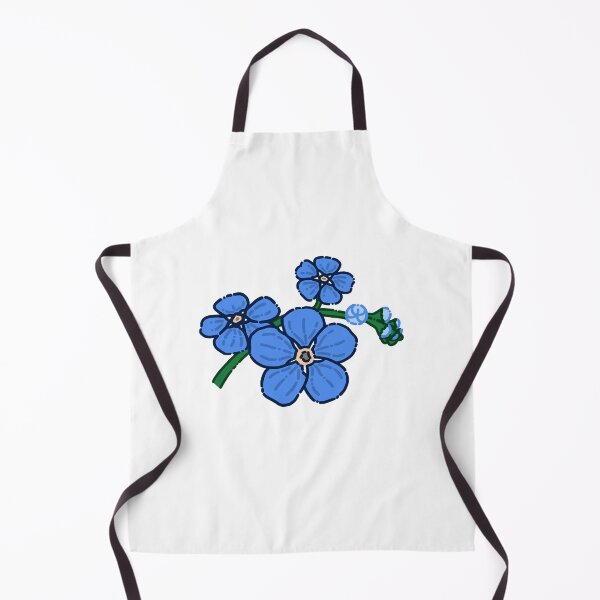 Item preview, Blue Flowers Forget Me Not Simple Design designed and sold by AveryZi.