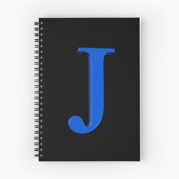 Item preview, The Letter J Dimensional Blue designed and sold by Art in My Loft.