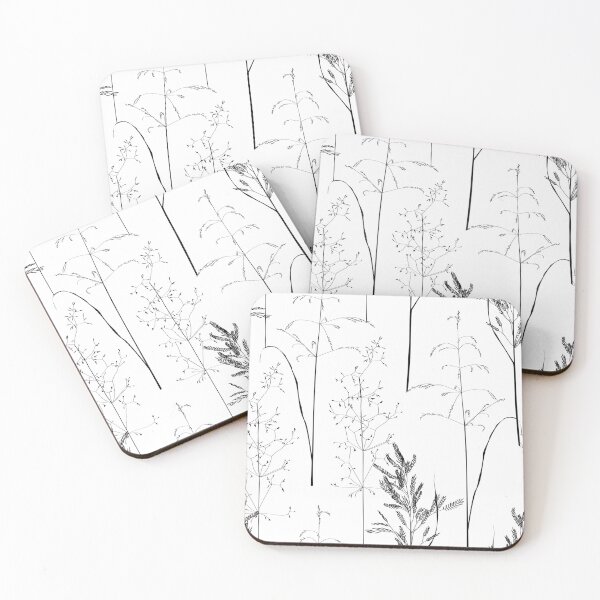 Item preview, Floral seamless pattern with black herbs. designed and sold by MatyKotiv.
