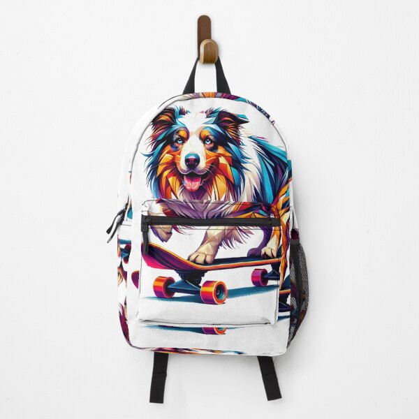 Item preview, Skateboarding Australian shepherd designed and sold by maistendencias.