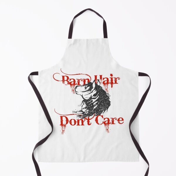 Item preview, Barn Hair Dont Care | Girl and Horse NickerStickers® on Redbubble designed and sold by NickerStickers.