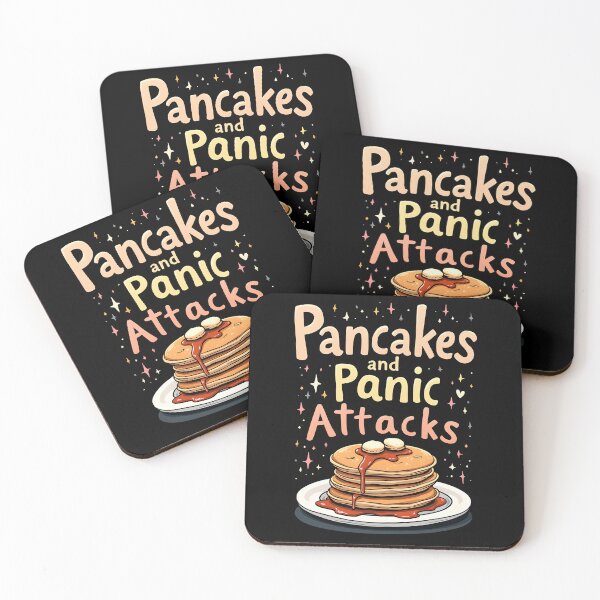 Item preview, Pancakes and Panic Attacks - Mental Health Deisgn designed and sold by kjp-design.
