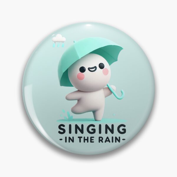 Item preview, Singing in the rain designed and sold by SolTerraStudio.