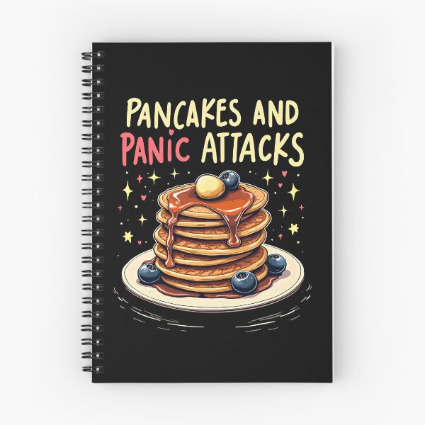 Item preview, Pancakes and Panic Attacks - Mental Health Deisgn designed and sold by kjp-design.