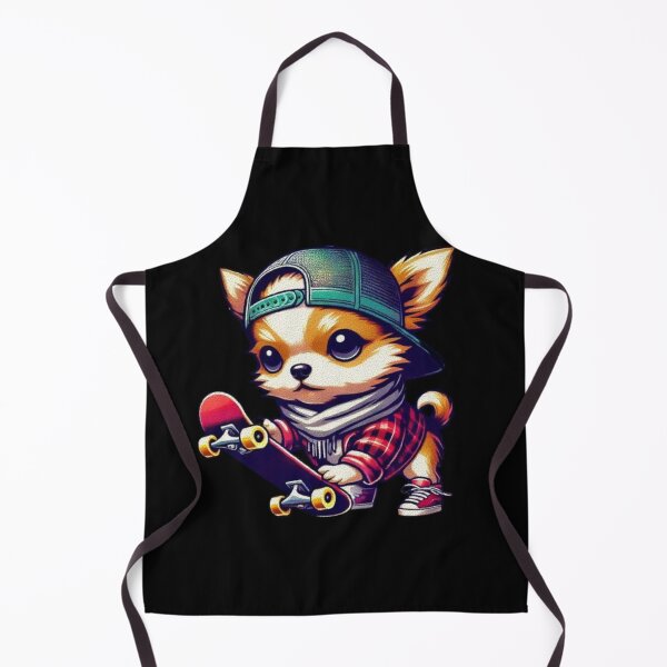Item preview, Funny Chihuahua Skateboard Dog Skating Dog Lover Graphic designed and sold by Creat-Des.