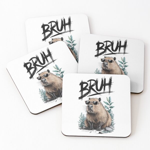 Item preview, Capybara bruh meme designed and sold by SaNNty.