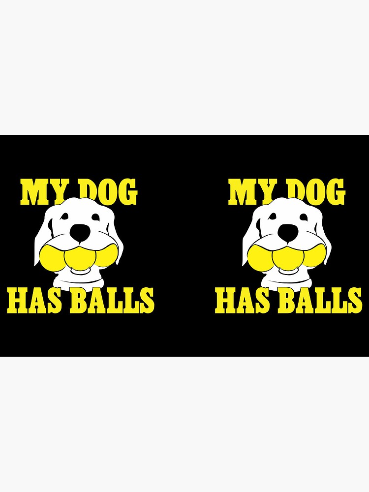 Thumbnail 6 of 6, Coffee Mug, My Dog Has Balls | Labrador or Golden Retriever | NickerStickers® on Redbubble designed and sold by NickerStickers.