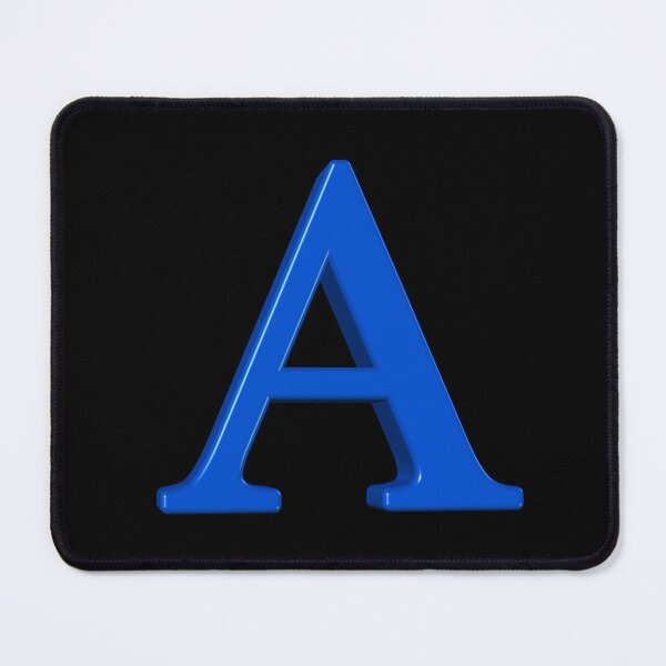 Item preview, The Letter A Dimensional Blue 5748 designed and sold by Art in My Loft.