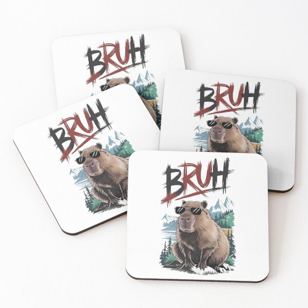 Item preview, Capybara bruh meme designed and sold by SaNNty.