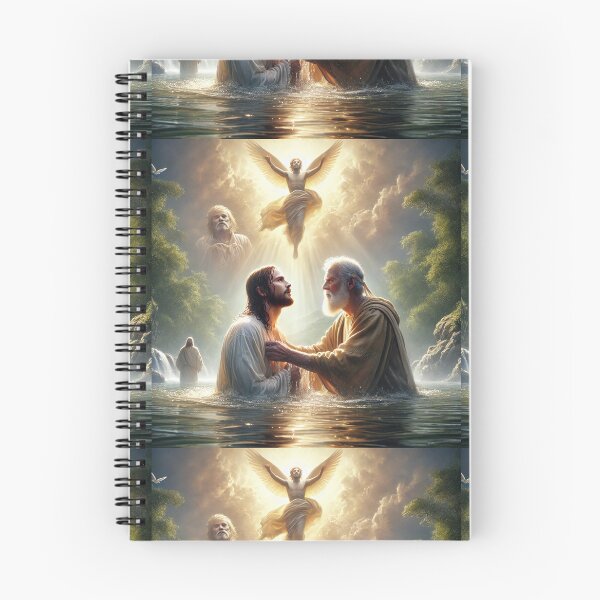 Item preview, The Baptism of Christ: A Divine Encounter designed and sold by Meta2Physical.