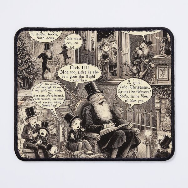 Item preview, Experience Victorian Nostalgia Through This Delightful Christmas Comic designed and sold by freackly.
