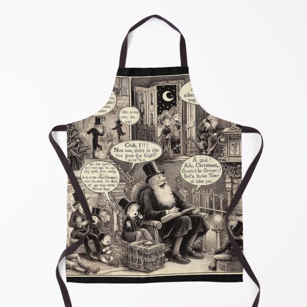 Item preview, Experience Victorian Nostalgia Through This Delightful Christmas Comic designed and sold by freackly.