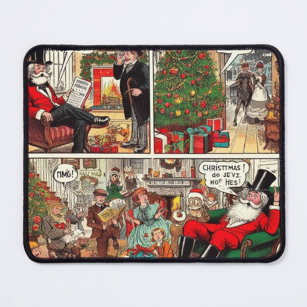 Item preview, Laugh and Celebrate with This Unique Christmas Comic Tale designed and sold by freackly.
