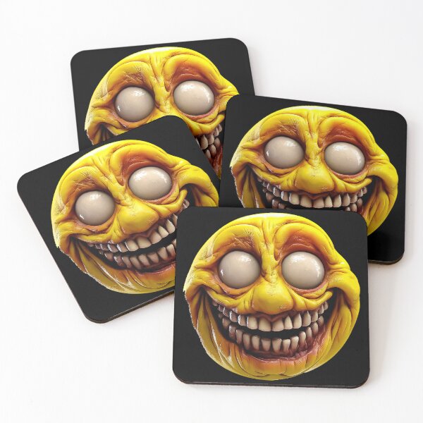 Item preview, Creepy Smile Horror Smiley Distorted Nightmare Face designed and sold by Amanda's Factory.