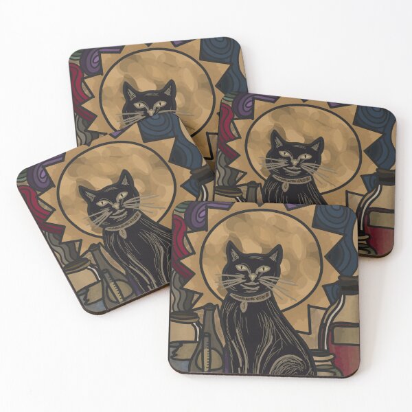 Item preview, Science is real magic says the black cat designed and sold by PrettyPinkyLady.