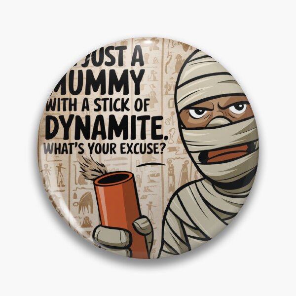 Item preview, Mummy with a dynamite laughter keeps the afterlife alive designed and sold by freackly.