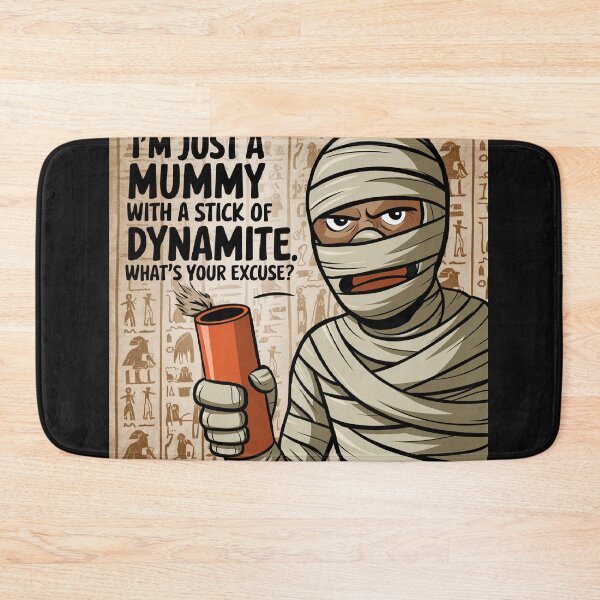 Item preview, Mummy with a dynamite laughter keeps the afterlife alive designed and sold by freackly.
