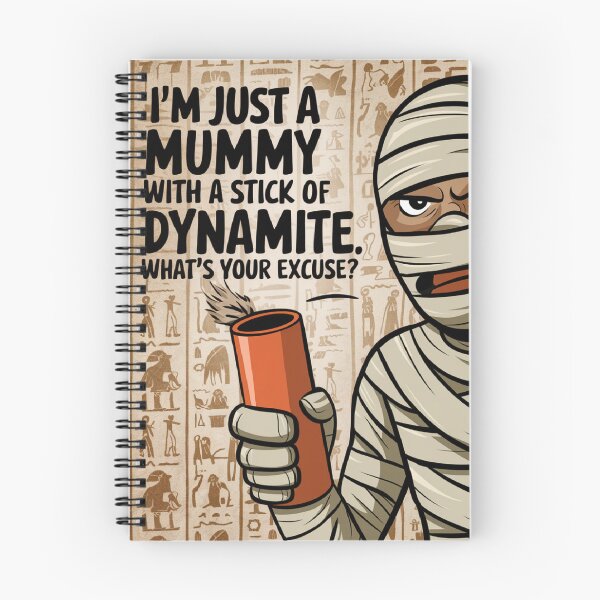 Item preview, Mummy with a dynamite laughter keeps the afterlife alive designed and sold by freackly.