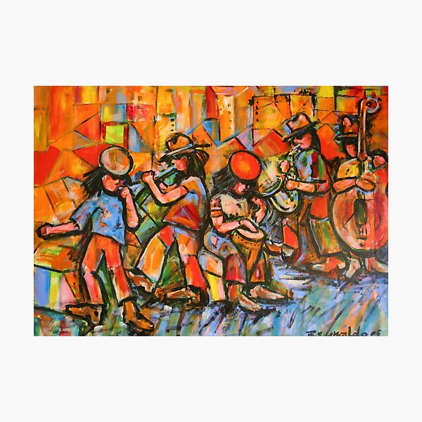 Jammin' Photographic Print