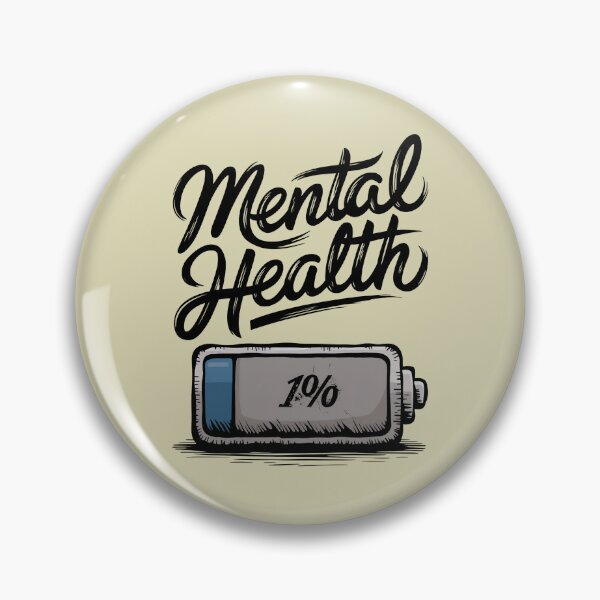 Item preview, Mental health designed and sold by GGZebra.