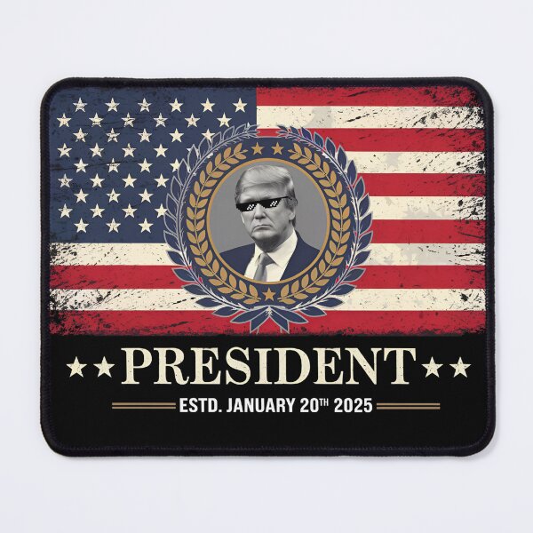 Item preview, Donald J Trump – President ESTD. January 20th, 2025 designed and sold by FocusedPatterns.