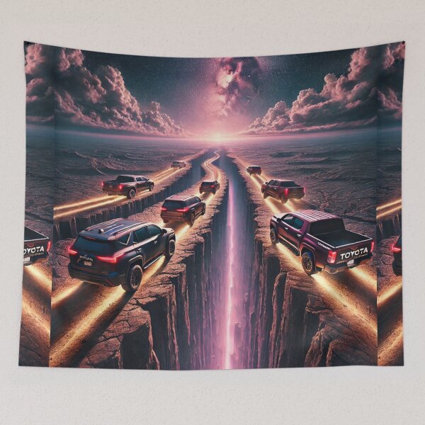 Item preview, Celestial Convoy: New TRD 4X4s on the Dream National Park Canyon designed and sold by Meta2Physical.