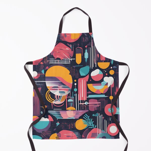 Item preview, Retro Abstract Cityscape designed and sold by Eman Abou Ghazy.