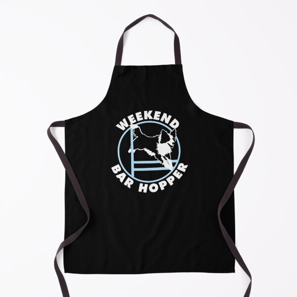 Item preview, Weekend Bar Hopper | Border Collie Agility Dog | NickerStickers® on Redbubble designed and sold by NickerStickers.