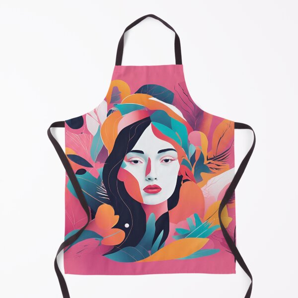 Item preview, Abstract Flora Portrait designed and sold by Eman Abou Ghazy.