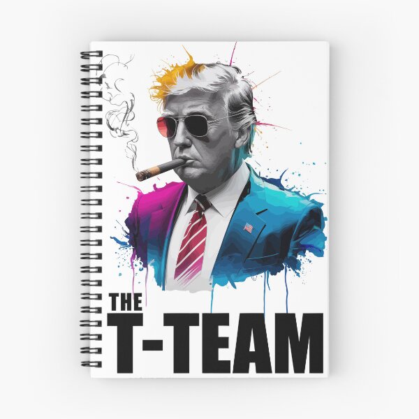 Item preview, Presidente Trump El equipo T: Me encanta cuando un plan se concreta designed and sold by Mkx8.
