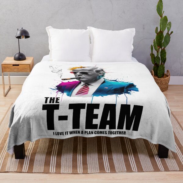 Item preview, President Trump The T-Team: I Love it When a Plan Comes Together designed and sold by Mkx8.