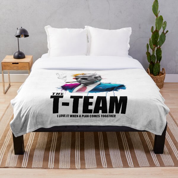 Item preview, President Trump The T-Team: I Love it When a Plan Comes Together designed and sold by Mkx8.