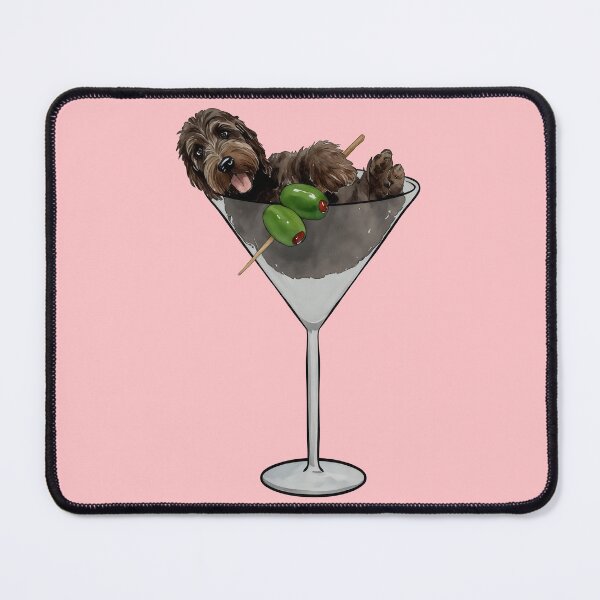 Item preview, Doodle Dirty Martini Watercolor designed and sold by Magnolia Valley Art.
