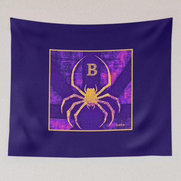Item preview, B, the bite, spider logo, vivid spider designed and sold by silent-violin.