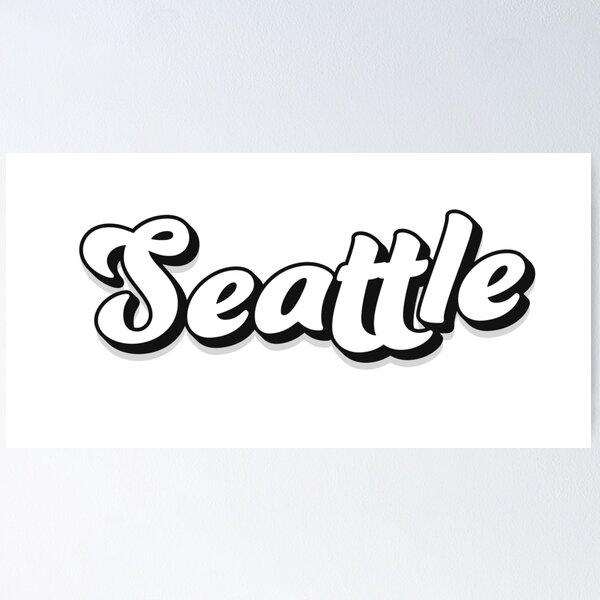 Item preview, Seattle designed and sold by GlamOvira.