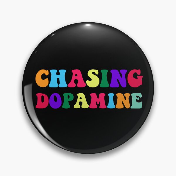 Item preview, Chasing Dopamine ADHD Sticker designed and sold by House Sparrow.